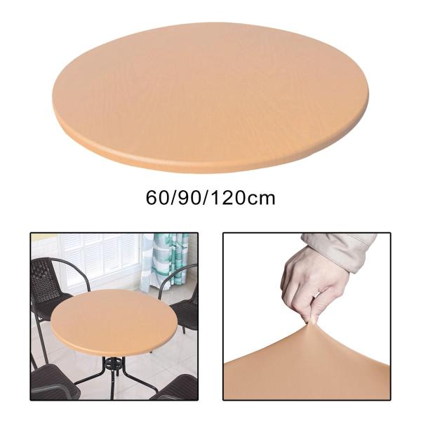 ラウンドフィットテーブルクロスプロテクトテーブル伸縮性ストレッチホームデコレーション60cm