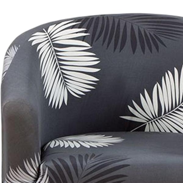 レストランのホテルの装飾のための伸張の肘掛け椅子のスリップカバーの椅子カバーの肘掛け椅子の保護装置カバー , 暗灰色