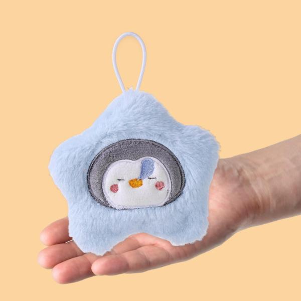 ハンドウォーマー ポーチ キーチェーン  ぬいぐるみ アウトドア 冬 ペンギン用