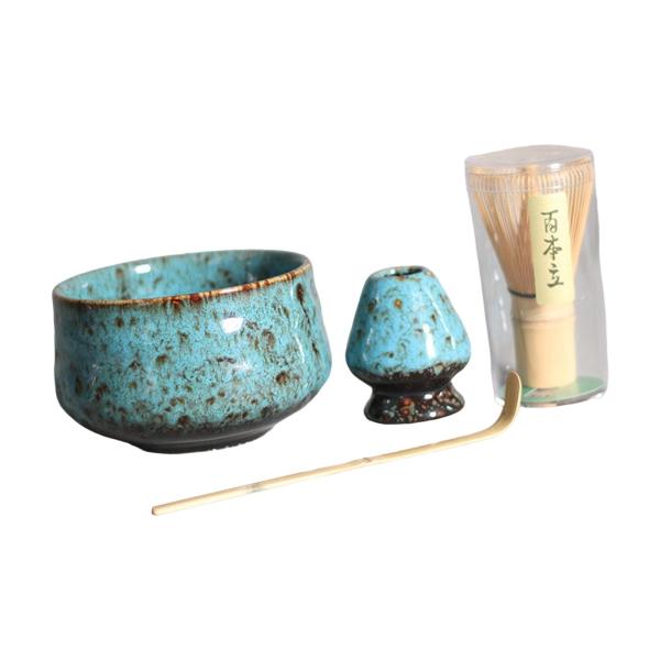 日本の抹茶4点セット 伝統的な日本の茶道 : STKショップ - 通販