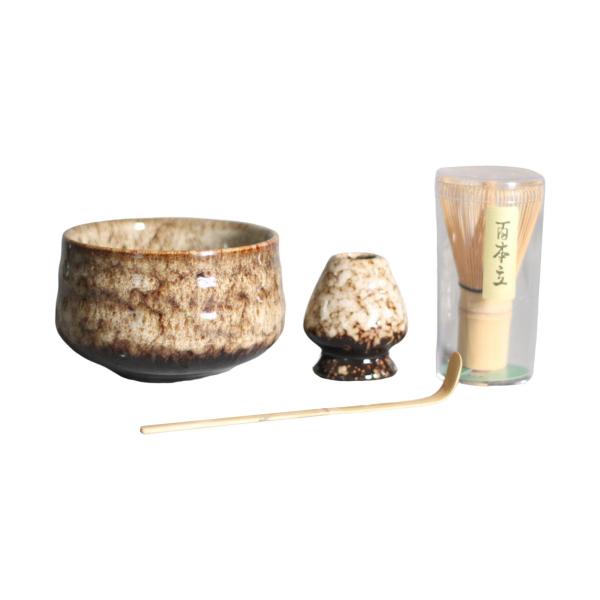 日本の抹茶4点セット 伝統的な日本の茶道 : STKショップ - 通販