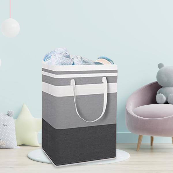 衣類収納バスケット 多目的 省スペース ポータブル 自宅 旅行用