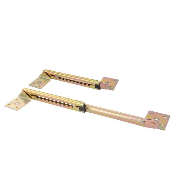 ベッドのキャビネットのドアのための鉄の角度の持ち上がる棒のデスクトップの蝶番の空気サポート