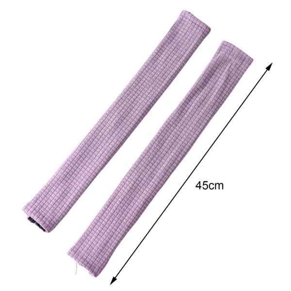 2x オフィスチェア アームレスト保護カバー 取り外し可能 ゲームチェア用 ライトバイオレット