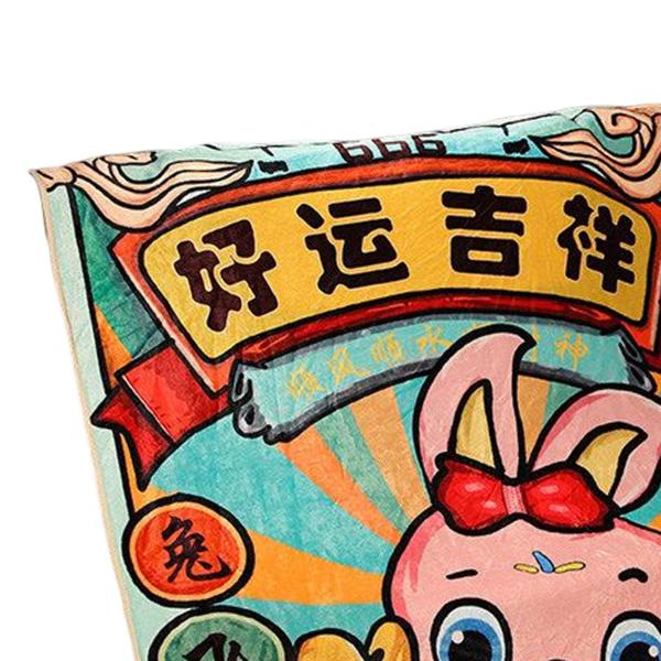 31インチx43インチ ソフトスローブランケット フランネルブランケット リビングルーム ホームデコレーション スタイルB