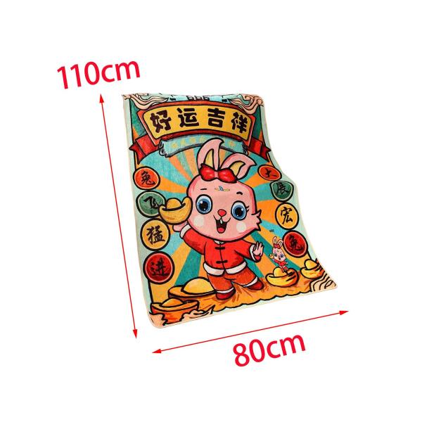 31インチx43インチ ソフトスローブランケット フランネルブランケット リビングルーム ホームデコレーション スタイルB