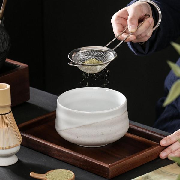 抹茶セット 茶道 和風 家族 友人 ホリデーギフト ホワイト