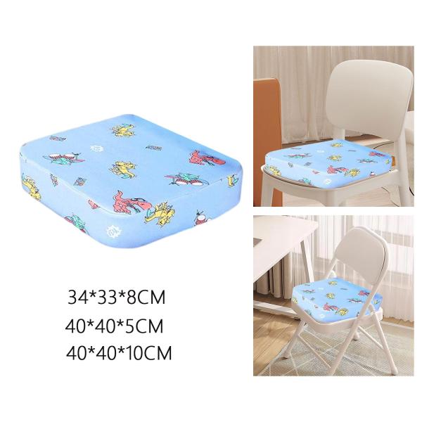 ブースターシート ダイニングテーブル 子供用 椅子パッド キッズ 女の子用 34cmx33cmx8cm