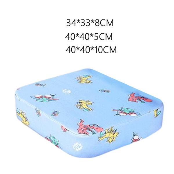 ブースターシート ダイニングテーブル 子供用 椅子パッド キッズ 女の子用 34cmx33cmx8cm