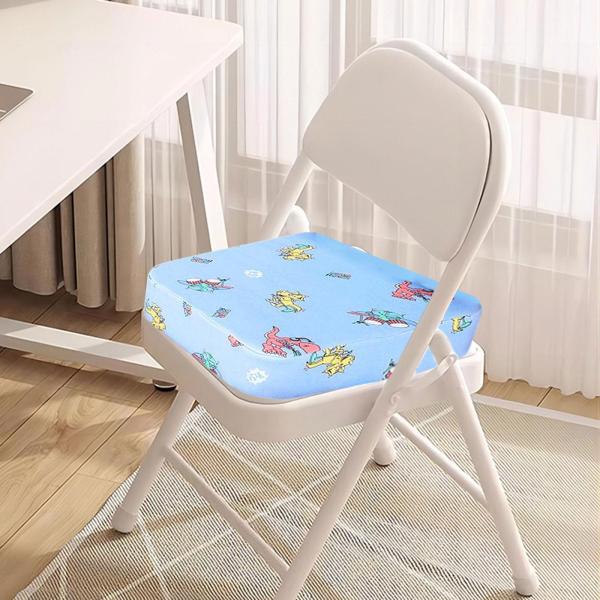 ブースターシート ダイニングテーブル 子供用 椅子パッド キッズ 女の子用 34cmx33cmx8cm
