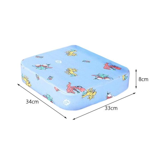 ブースターシート ダイニングテーブル 子供用 椅子パッド キッズ 女の子用 40cmx40cmx5cm