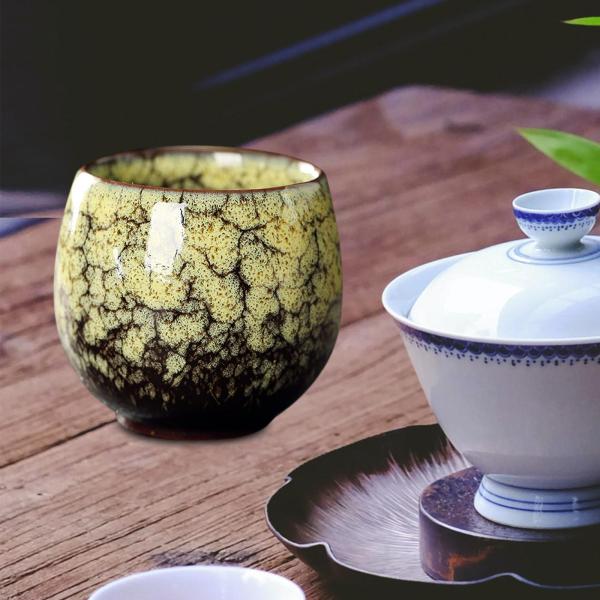 手作り 和風 コップ 箸置き コップ 大人 男女兼用 緑茶 100g