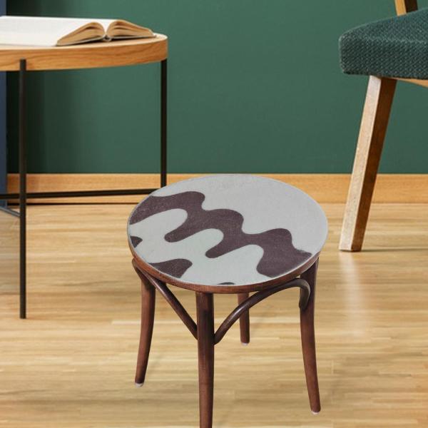 椅子クッションパッド シートパッド 装飾 のために キッチン 車椅子 屋内 屋外 ラウンド コーヒー ベージュ