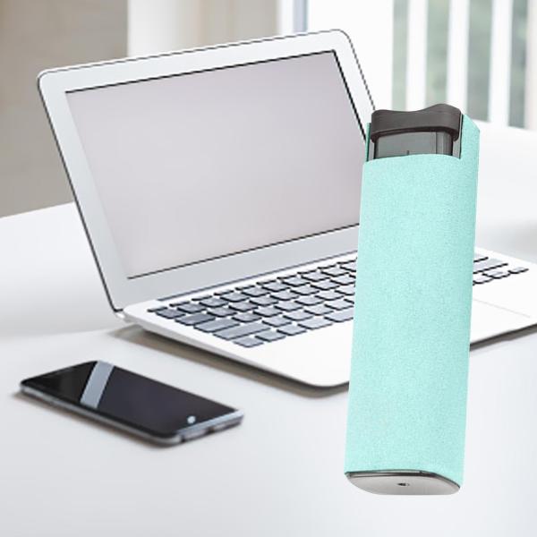 電話スクリーンクリーナー多目的クリーナー 2 in 1 タブレットモニタースマートフォン用 ライトブルー シェルなし