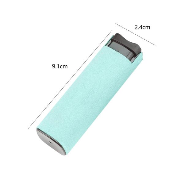 電話スクリーンクリーナー多目的クリーナー 2 in 1 タブレットモニタースマートフォン用 ライトブルー シェルなし