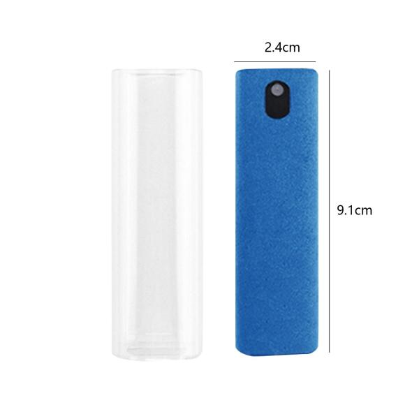 電話スクリーンクリーナー多用途クリーナー2 in 1タブレットモニタースマートフォンブルーシェル付き