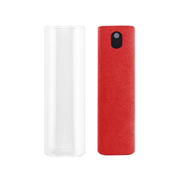 電話スクリーン クリーナー多目的クリーナー 2 in 1 タブレット モニター スマートフォン シェル付き レッド