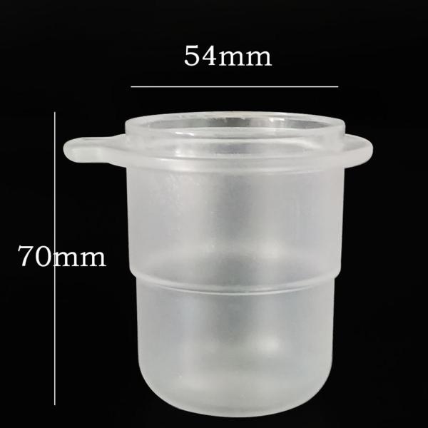 コーヒードージングカップ クリアエスプレッソドージングカップ Portafilterハンドルアクセサリー用 54mm