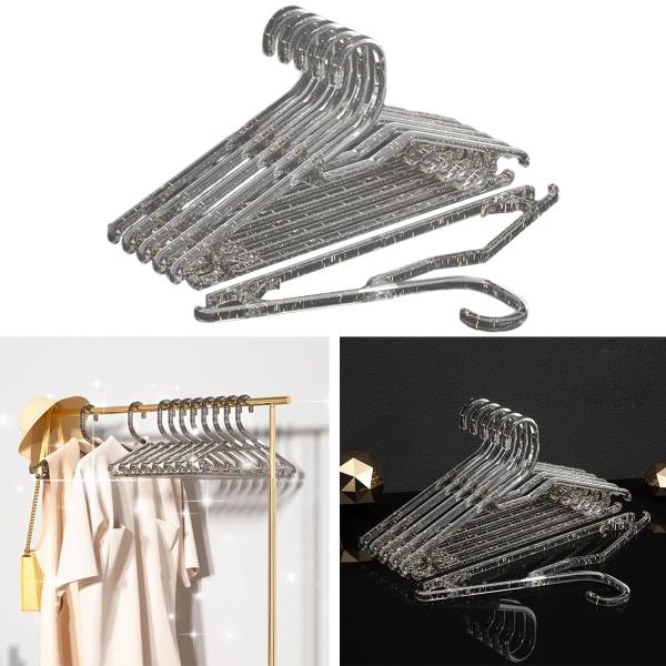 クローゼットオーガナイザーハンガー 耐久性のあるコートハンガー クローゼット リビングルーム ワードローブ用 グレー