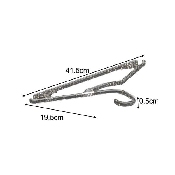 クローゼットオーガナイザーハンガー 耐久性のあるコートハンガー クローゼット リビングルーム ワードローブ用 グレー