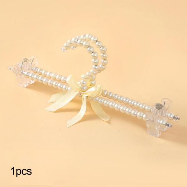 パールちょう結び服パンツハンガークローゼットハンガー花嫁コートシャツパーティー白クリップハンガー