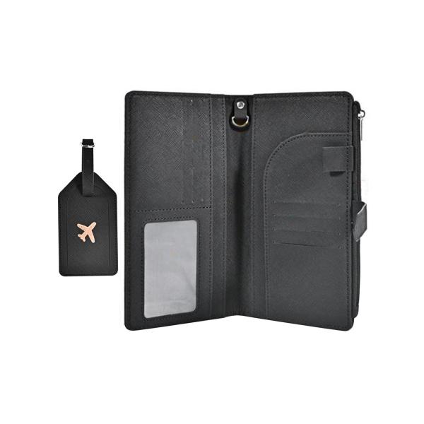 パスポート ホルダー カバー アウトドア ビジネス用多機能トラベル アクセサリー