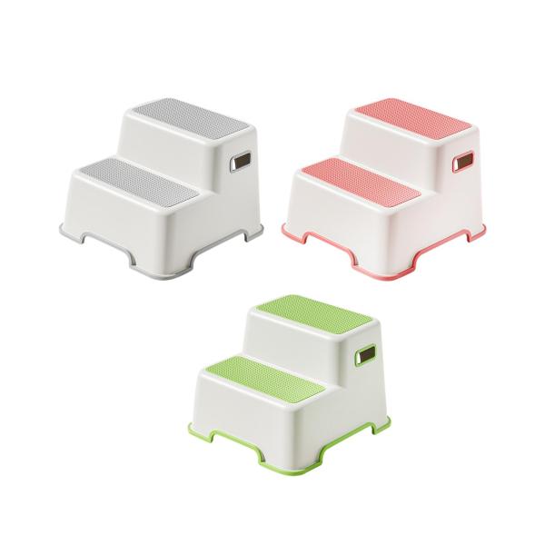 子供用踏み台 トイレスツール 1歳以上の子供向けの丈夫な踏み台 グレー