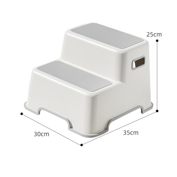 子供用踏み台 トイレスツール 1歳以上の子供向けの丈夫な踏み台 グレー