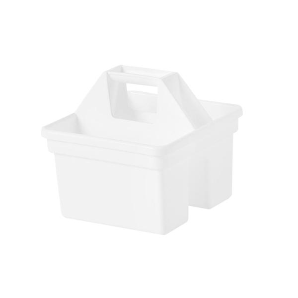 ハンドル付き化粧品収納ボックス バスルームオーガナイザーケース ベッドルームドレッサー用 S