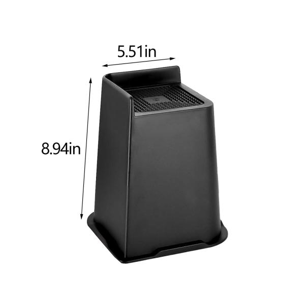 8インチ家具ライザー4個 ベッド昇降ブロック ベッド脚ライザーアクセサリー ハーフラップエッジ カウチソファライザー 最大5.2インチx5.