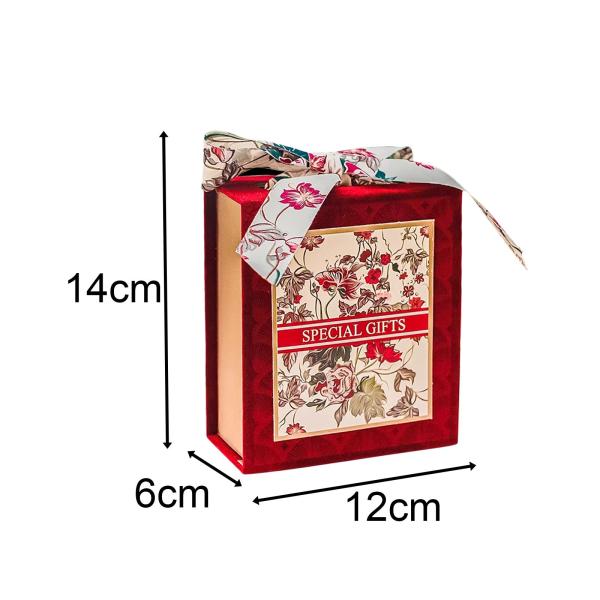 リボン付きギフトボックス、ウェディングキャンディボックス、多目的結婚式の好意ボックスキャンディボックス、ベビーシャワー、卒業センターピーステ