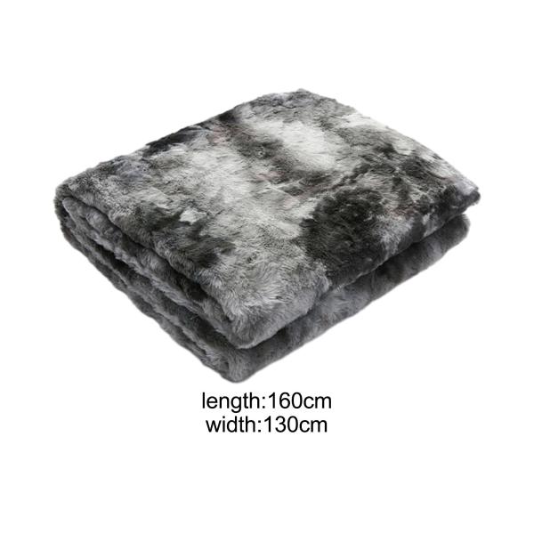 スローブランケット 快適なラップブランケット シャギーブランケット 椅子寮用 昼寝用 130X160cm