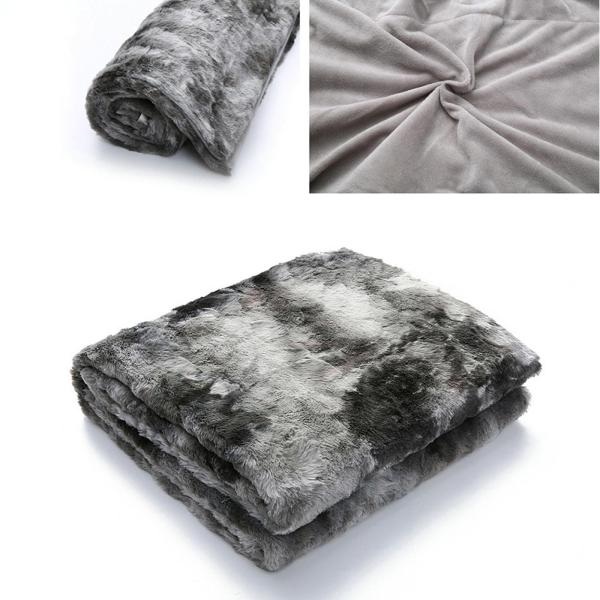 スローブランケット 快適なラップブランケット シャギーブランケット 椅子寮用 昼寝用 130X160cm