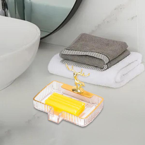 ソープホルダー ソープトレイ Sction カップ 簡単掃除 ソープディッシュ 壁掛けソープボックス トイレ用 ホテル バスルームアクセサリー 寮