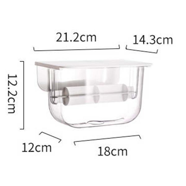 バスルームティッシュディスペンサー ティッシュボックス 北欧トイレットペーパー収納ボックス トイレットペーパーホルダー トイレ オフィス レストラン用