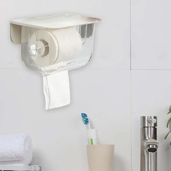 バスルームティッシュディスペンサー ティッシュボックス 北欧トイレットペーパー収納ボックス トイレットペーパーホルダー トイレ オフィス レストラン用