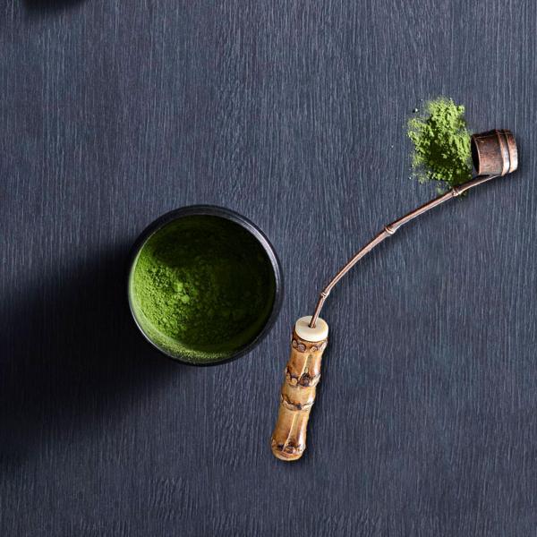 中国カンフー茶道道具 飛尺竹柄杓 茶葉用 オフィスC