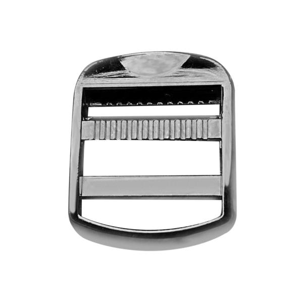 スライドバー ストラップ バックル クラフト ウェビング グライド アジャスター バッグ ウェビング ジーンズ用 ブラック 2.5cm