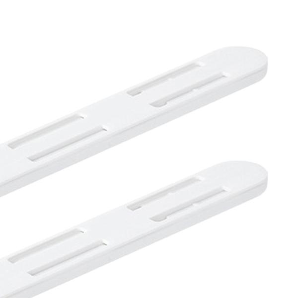 バスケットまたはビン用の引き出しレール2個。キャビネット、棚用の収納および整理アクセサリー。DIY引き出しオーガナイザースライド。