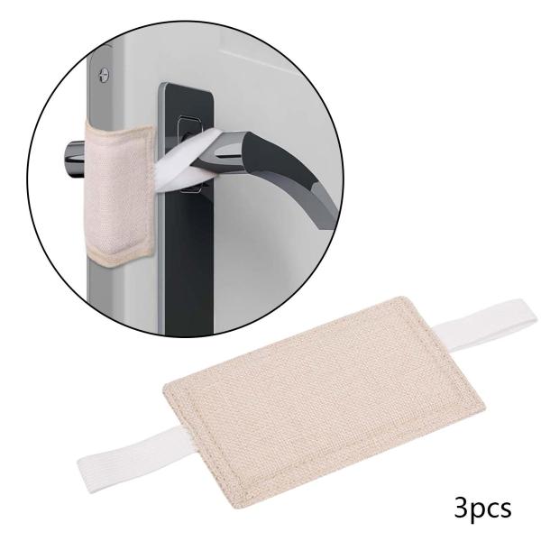 ドア用サイレントクッション 3個セット ドアラッチカバー ドアスラムストッパー ドアクッション 家 保育園 浴室 図書館 深夜用