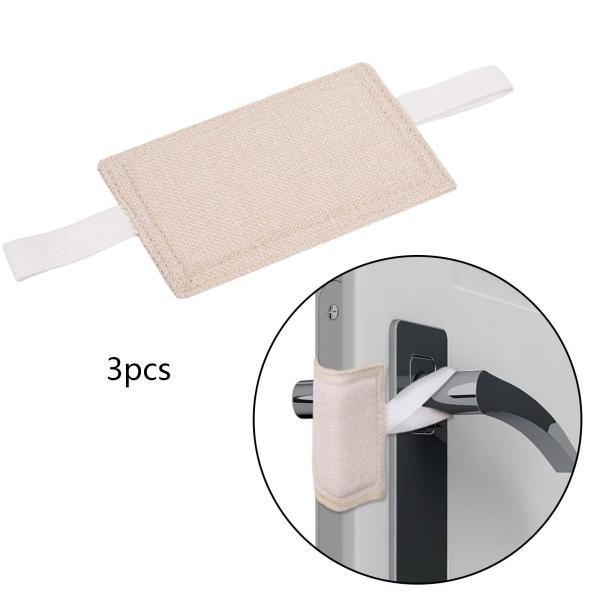 ドア用サイレントクッション 3個セット ドアラッチカバー ドアスラムストッパー ドアクッション 家 保育園 浴室 図書館 深夜用