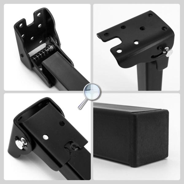 折りたたみ式テーブル脚 家具脚 ナイトスタンド ホームデコレーション ソファ用 150MM 4本