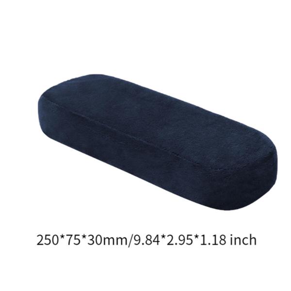 スポンジアームパッド 人間工学に基づいたアームレストパッド オフィスチェア コンピューター ゲーミングチェア用 ダークブルー