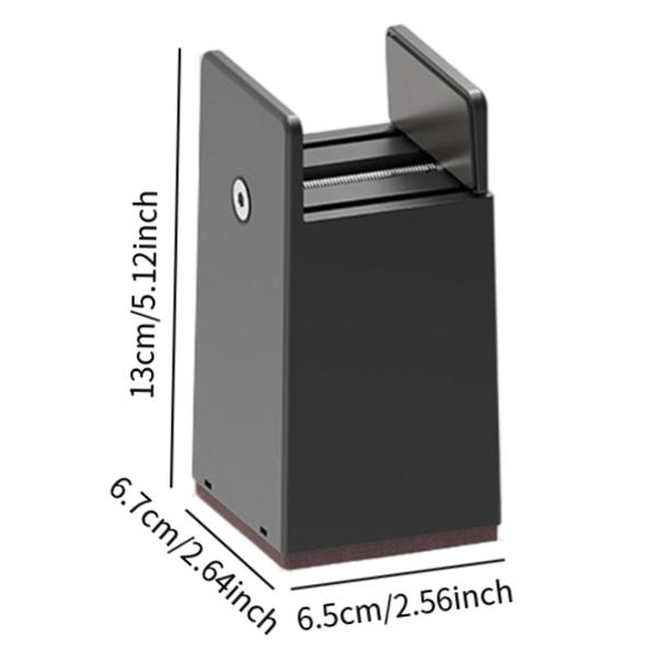 ベッドライザー 4個 衝撃吸収 滑り止め 家具ライザー 棚 デスク テーブル用 高さ100mm ブラック
