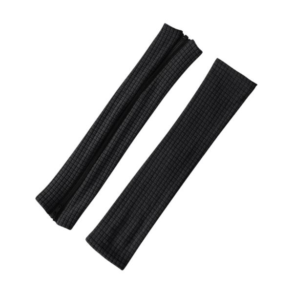 オフィスチェア アームカバー 人間工学に基づいた交換用アームライザー コンピューターチェア スリップカバー ブラック