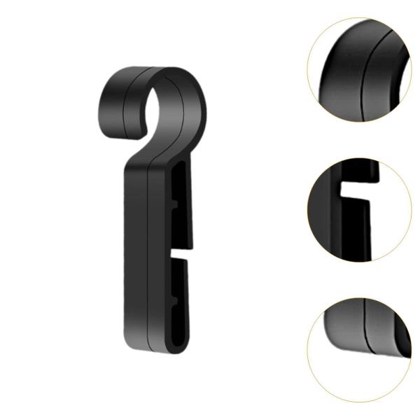 ヘルメットヘッドランプクリップ、ヘルメットヘッドライトクリップクランプ、ブラックバックルファスナー、LEDライトヘルメットクリップ、セキュリティキャッ
