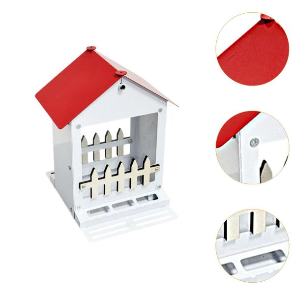 鳥の餌箱 鳥の餌ディスペンサー 掃除と充填が簡単 鳥の餌場 ハチドリの餌箱 パティオの裏庭の装飾用