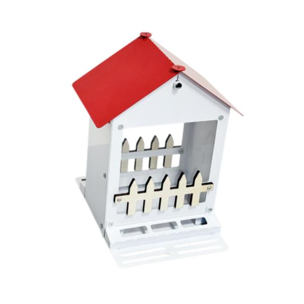 鳥の餌箱 鳥の餌ディスペンサー 掃除と充填が簡単 鳥の餌場 ハチドリの餌箱 パティオの裏庭の装飾用