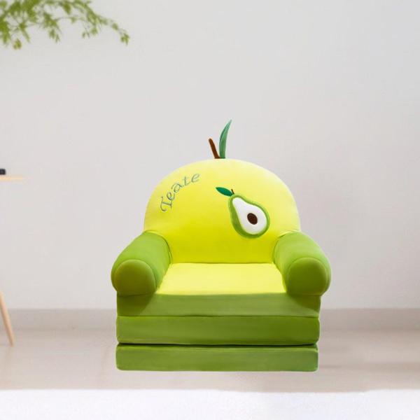 キッズカウチ折りたたまれたかわいい椅子の折りたたみ部屋のホームベッドルームスタイルeをプレイする