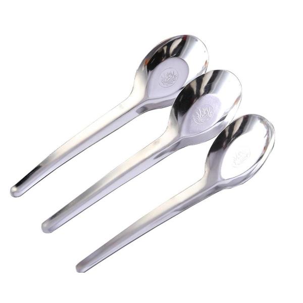 24 個ディナースプーンポリッシュスープスプーングレービーカフェバーサービングソース S